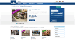 Desktop Screenshot of marinainmogestion.com