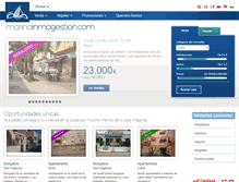 Tablet Screenshot of marinainmogestion.com